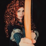 Disney princess Merida from Brave...Perfect!