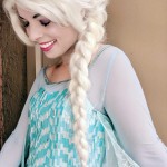 True happiness captured in Meredith as she gets to play dress up of one of her favorite Disney characters