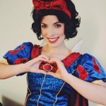 I believe Snow White probably invented heart hands