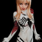 "I was afraid the venom was my shadow." Gwenom cosplay by The Lost Princess