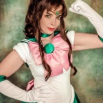 "I was born with this strength!  I'm Sailor Jupiter!"