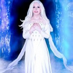 More editing magic by Meredith. I can almost believe she's really in an ice castle